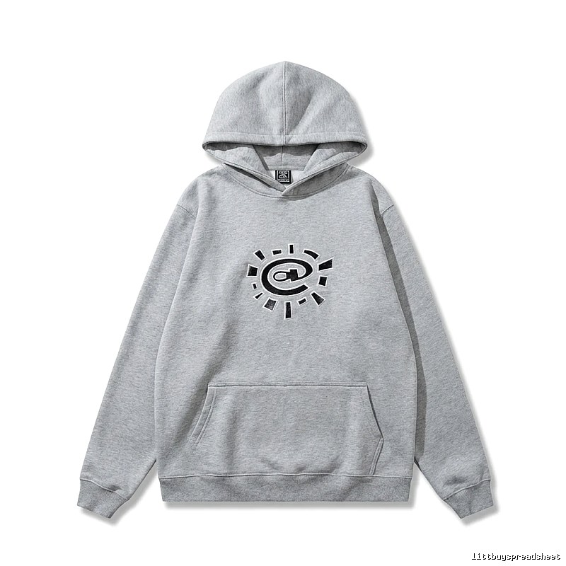 ADWYSD trendy brand gray hoodie