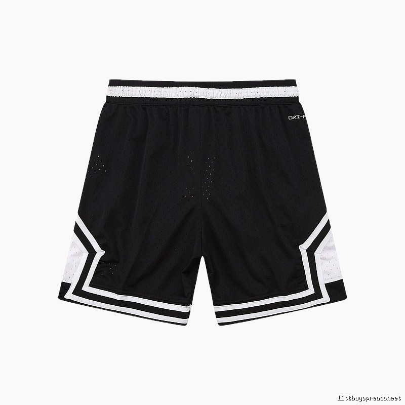 AJ Sporty Black and White Shorts