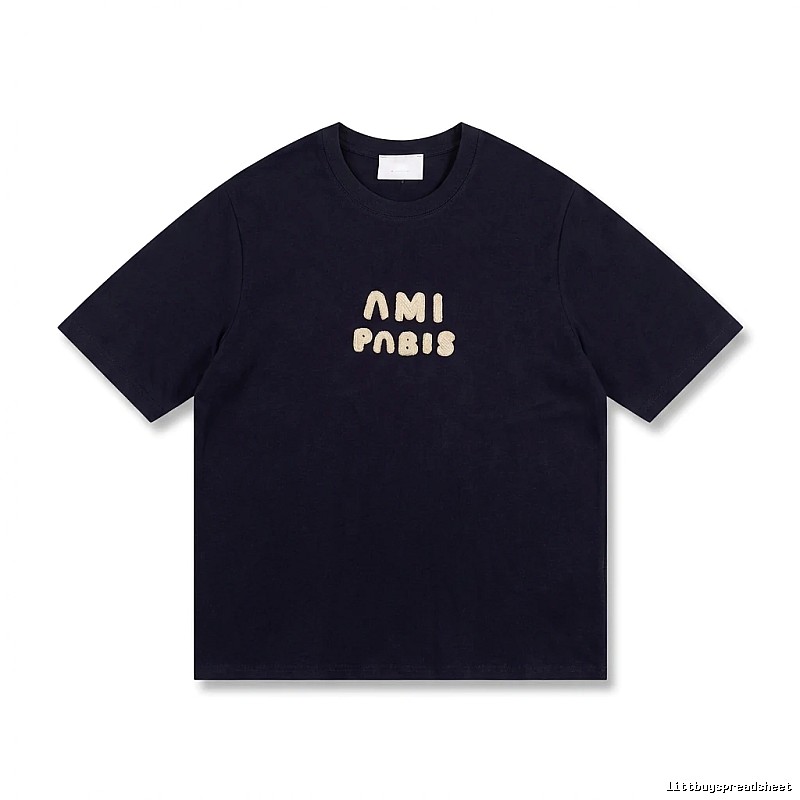 AMI Paris Alphabet Style T-shirt
