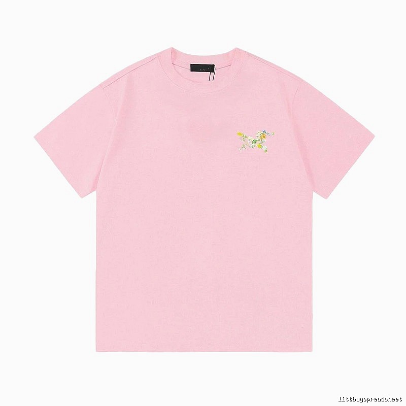 Arc'teryx Pink Short-sleeve T-shirt in Casual Floral Style