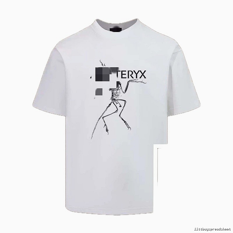 Arc'teryx Veilance Series Trendy and Cool White Short Sleeve T-Shirt