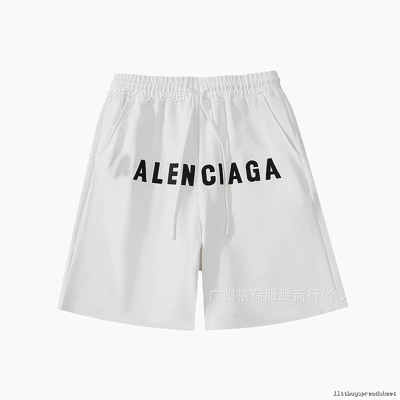Balenciaga letter-style shorts