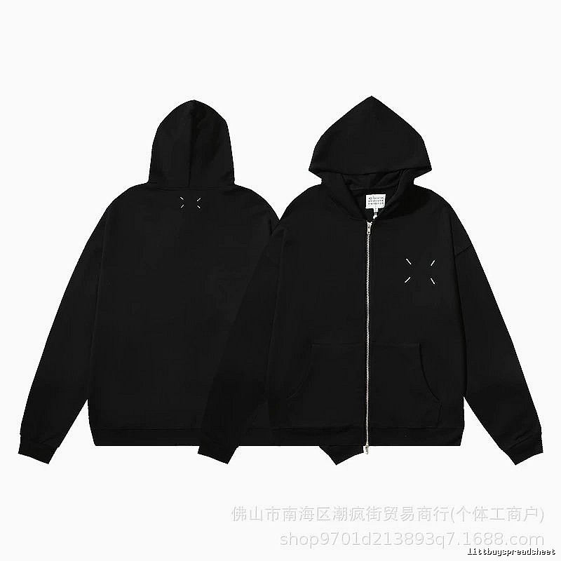 Balenciaga Logo Detail Logo hoodie Black Pullover Small with Functional Detail