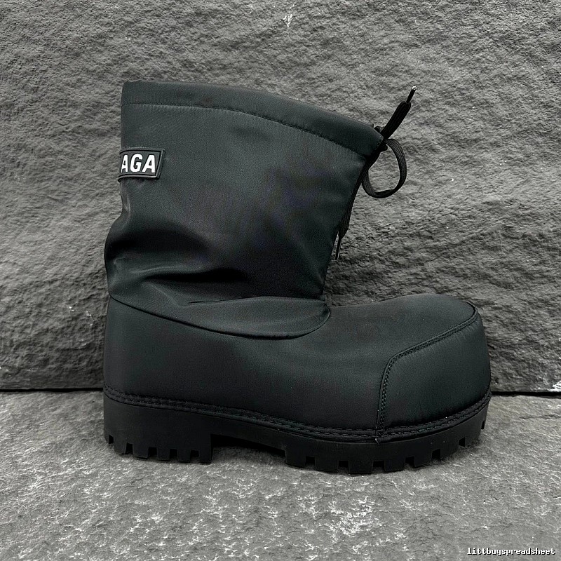 Balenciaga Padded Boot with Black Padded Boot Detail
