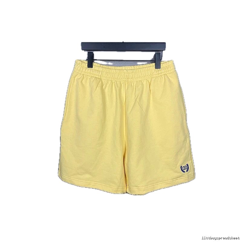 Balenciaga preppy style yellow shorts