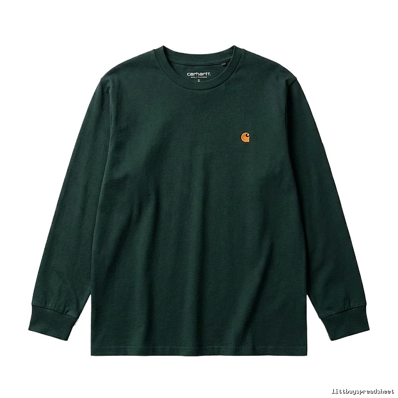 Carhartt basic simple dark green sweatshirt