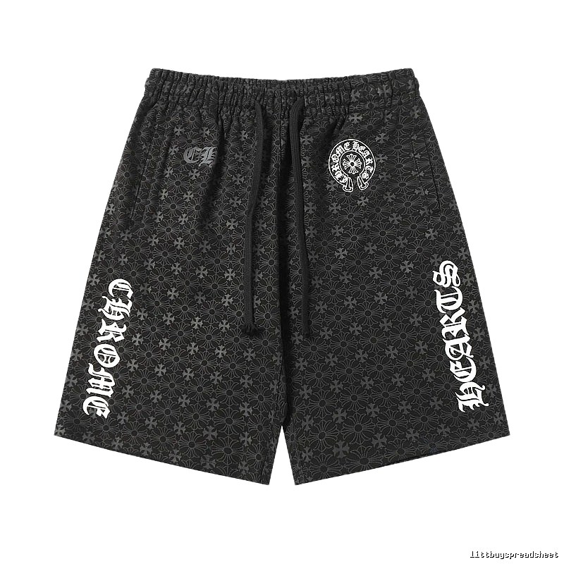 Chrome Hearts Dark Style Shorts