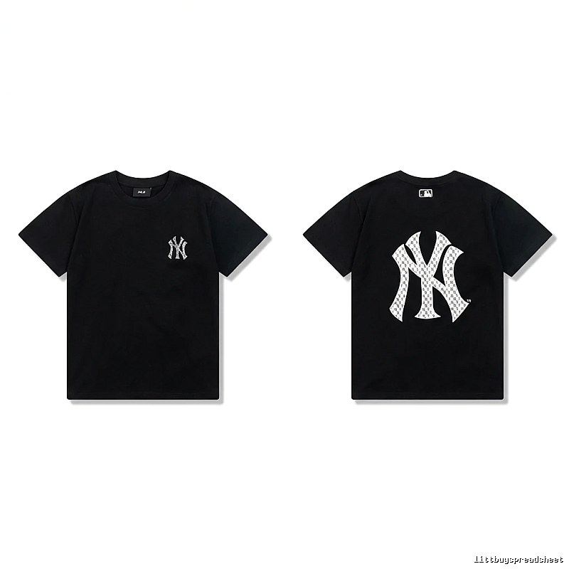 Classic black T-shirt of MLB