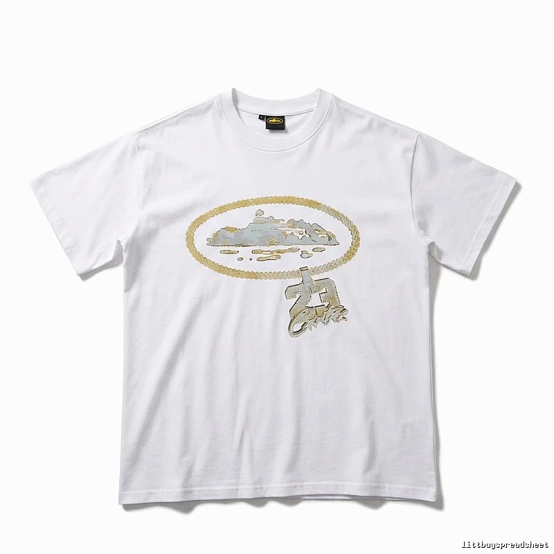 Corteiz Printed Trendy White T-shirt