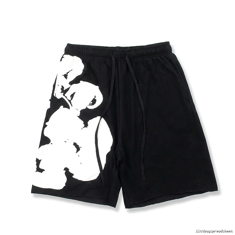 DENIM TEARS Panda Print Shorts