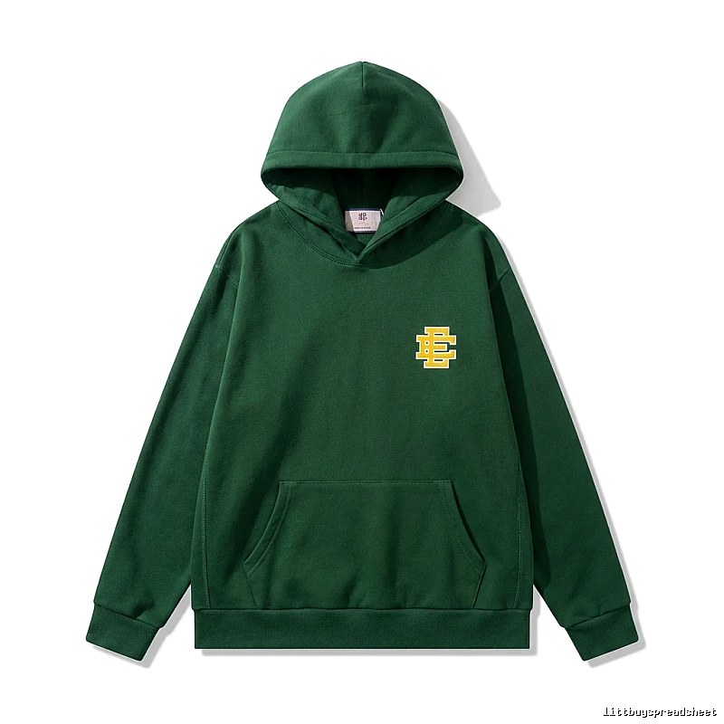 Eric Emanuel American retro green sweatshirt