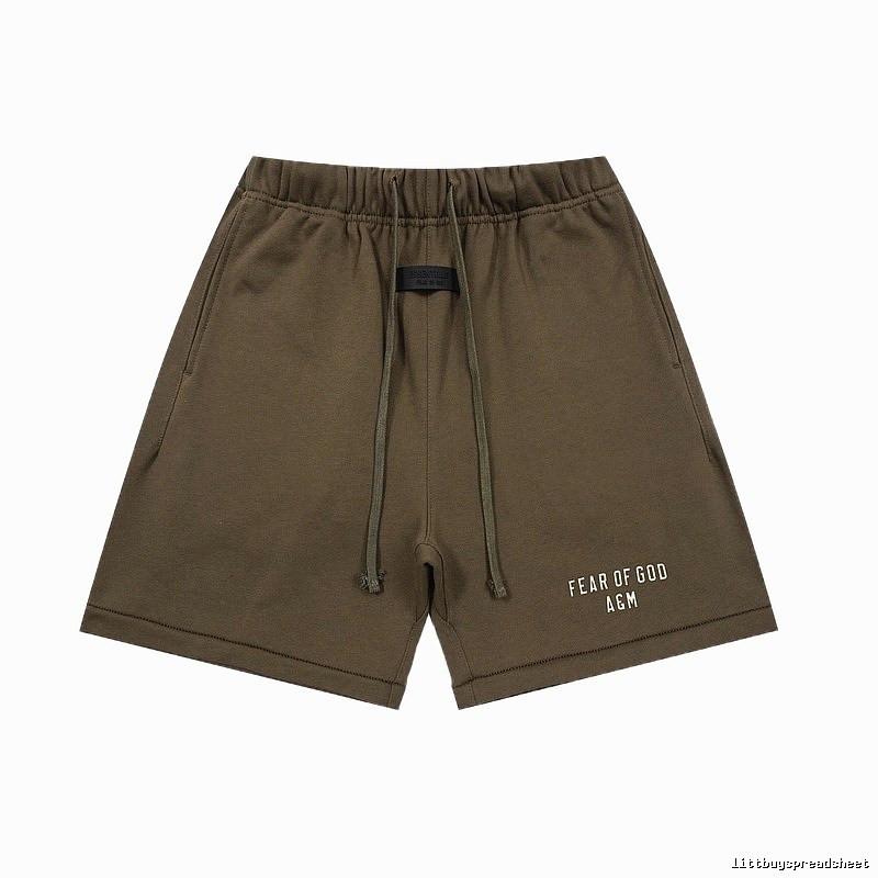 ESSENTIALS Casual Khaki Shorts
