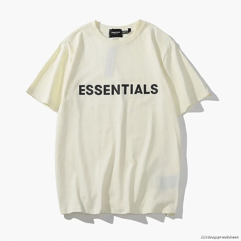 ESSENTIALS Simple White T-shirt