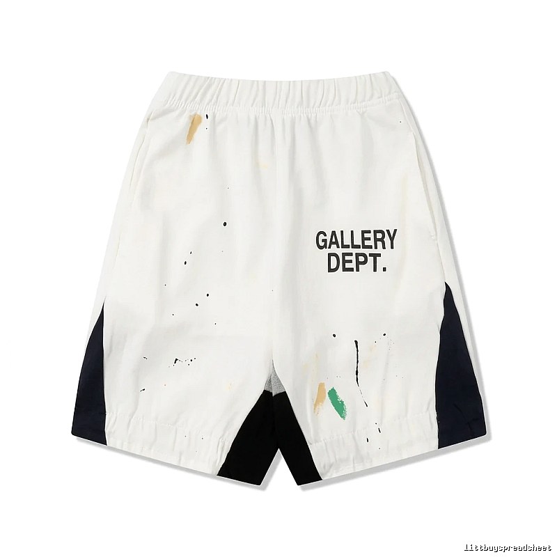 Gallery Dept Graffiti-style White Shorts