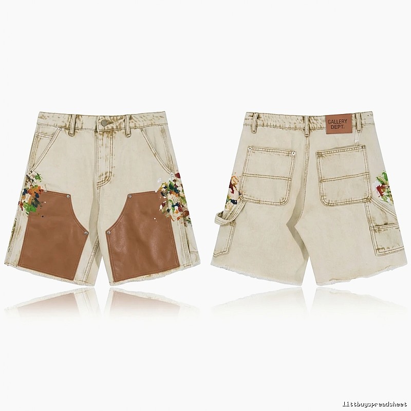 Gallery Dept Retro Style Beige Shorts