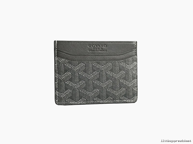 GOYARD Classic Style Fashion Gray Card Holder