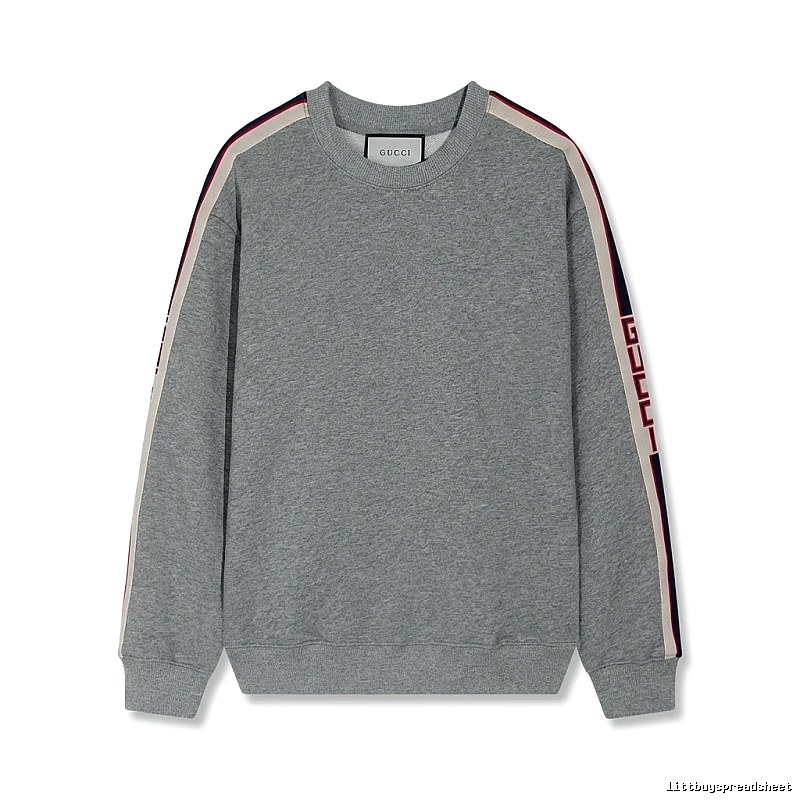 Gucci retro-style grey sweatshirt