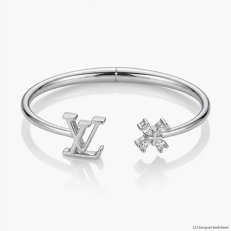 Louis Vuitton Silver Fashion Bracelet