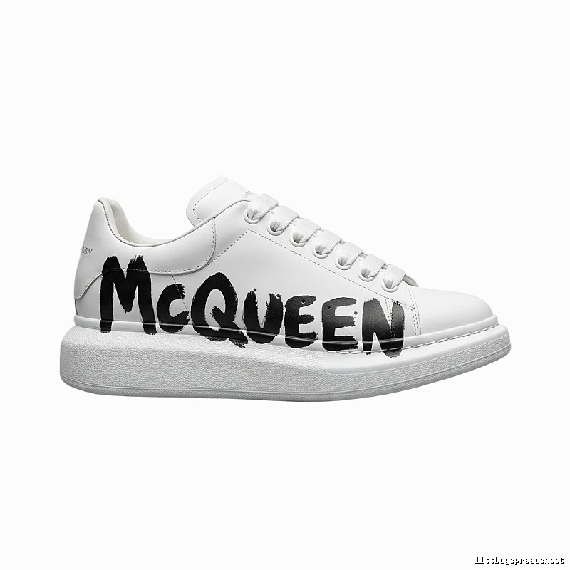 McQueen - printed casual - style white shoes