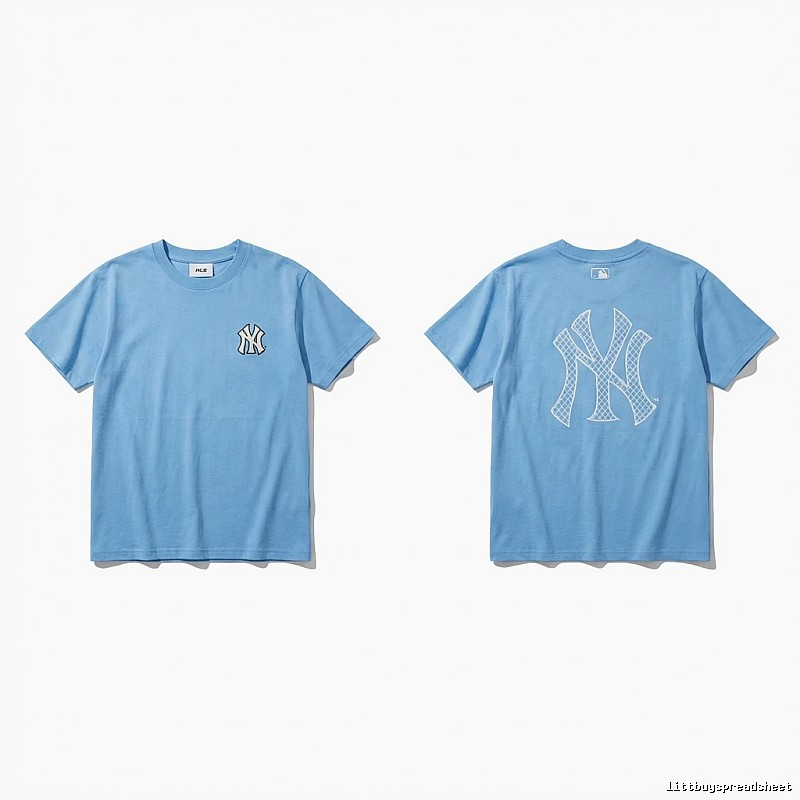 MLB Classic Simple Style Blue T-shirt