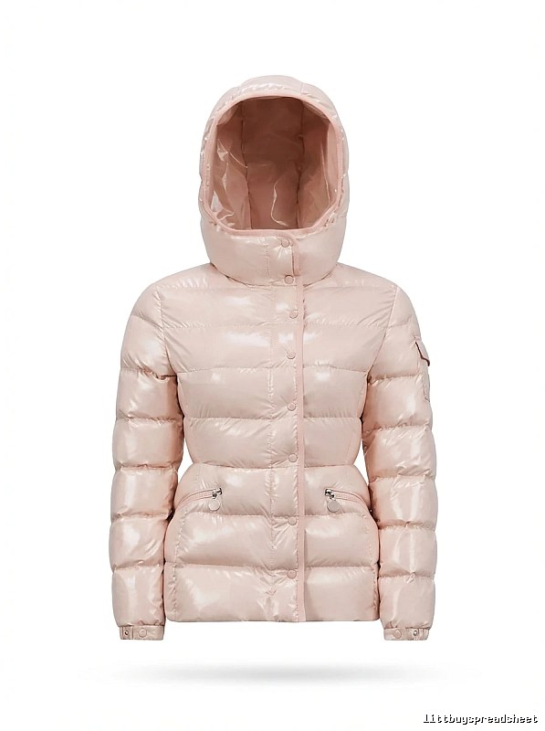 Moncler Classic Pink Down Jacket