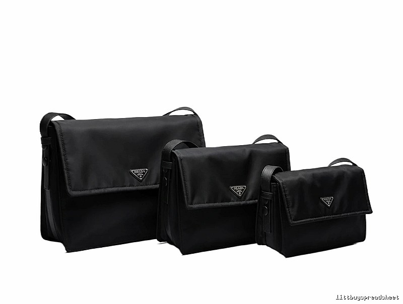 Prada cini Cool Handsome Style Black Bag
