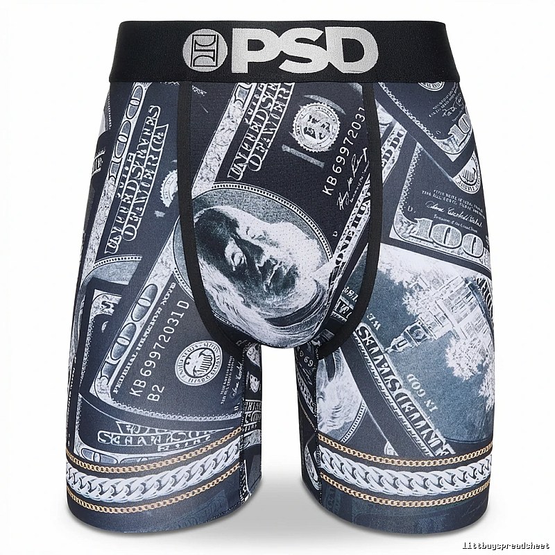 PSD dollar print style boxer shorts