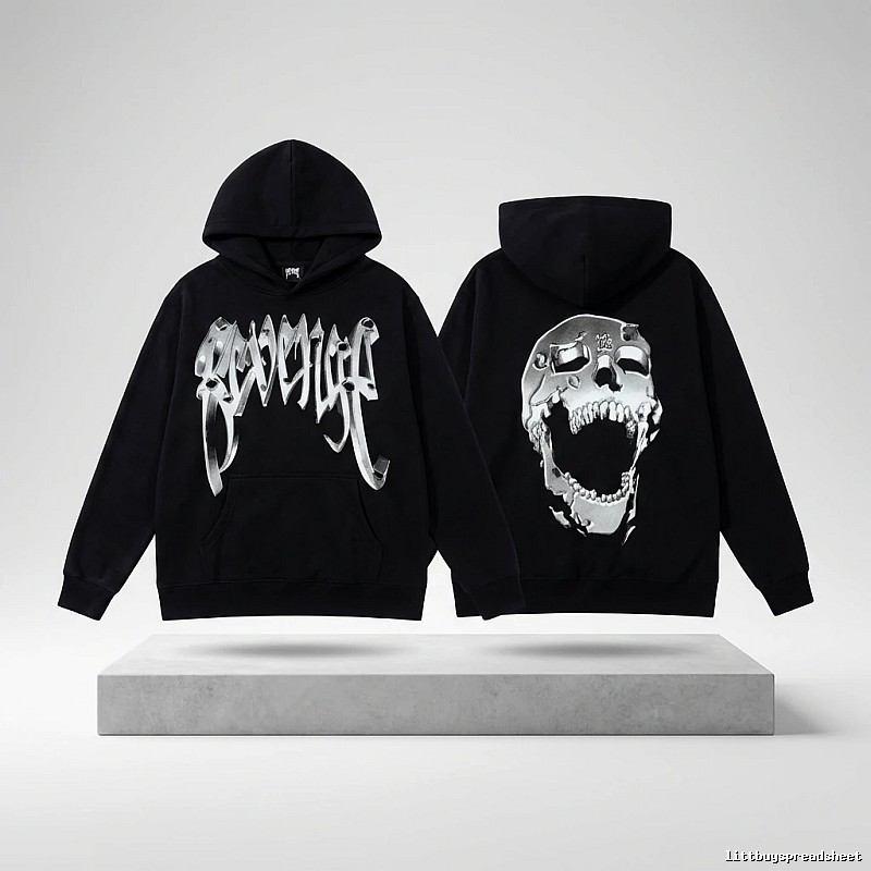 Revenge Skull Dark Style Hoodie