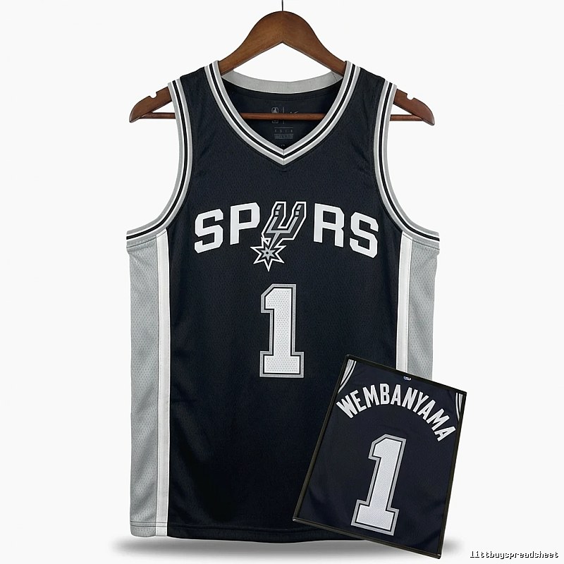 Spurs' Wembanyama-style jersey