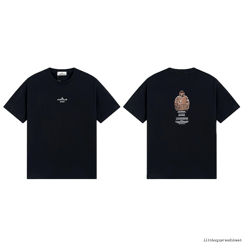 Stone Island Archive Series Street Style Black T-Shirt