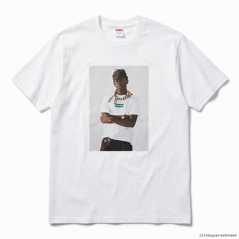 Supreme Portrait Style White T-shirt