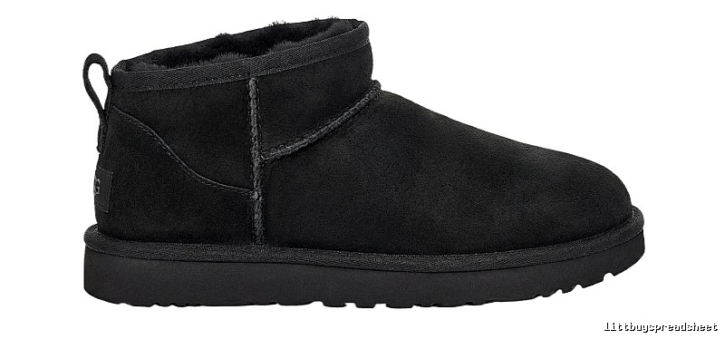 UGG Classic Black Short Boots